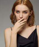 Red Enamel Heart Ring