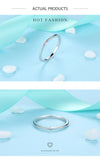 Round Zirconia Crystal Ring