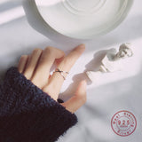 Simple Adjustable X Cross Ring