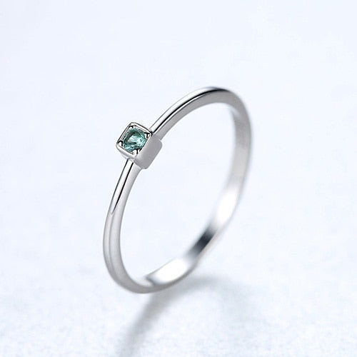 Topaz Solitaire Ring