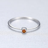 Topaz Solitaire Ring