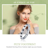 Dog & Cat Footprints Ring
