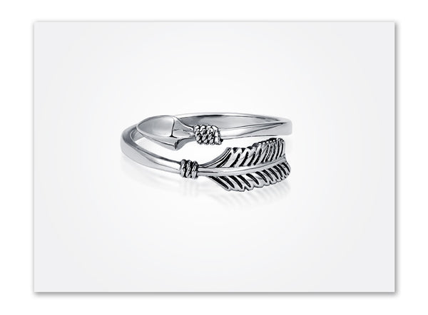 Feathers  Arrow Design Ring