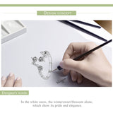 Winter Blooming Plum Flower Ring